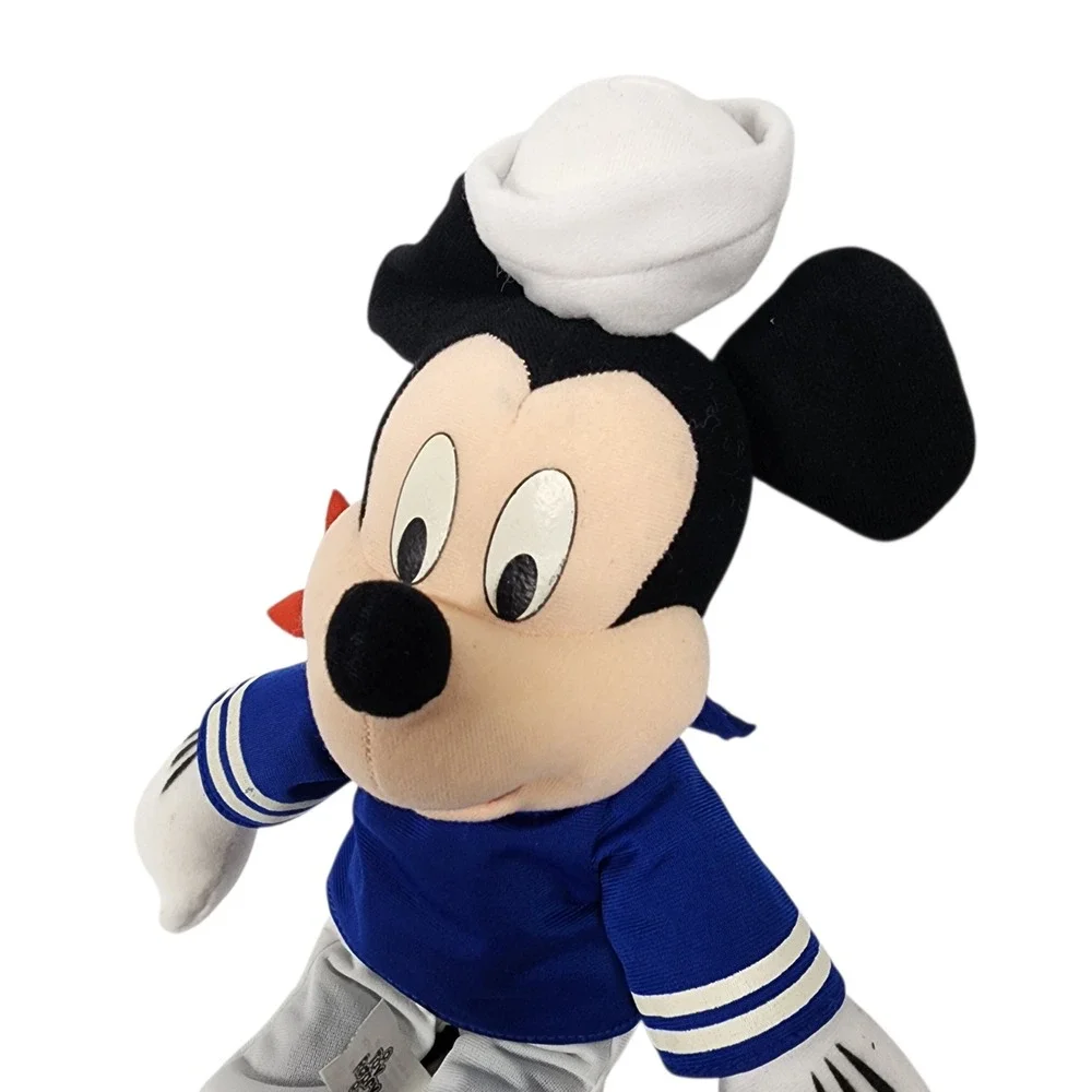 Vintage Disney Mickey Mouse Sailor Plush‎ Toy Stuffed Animal Navy